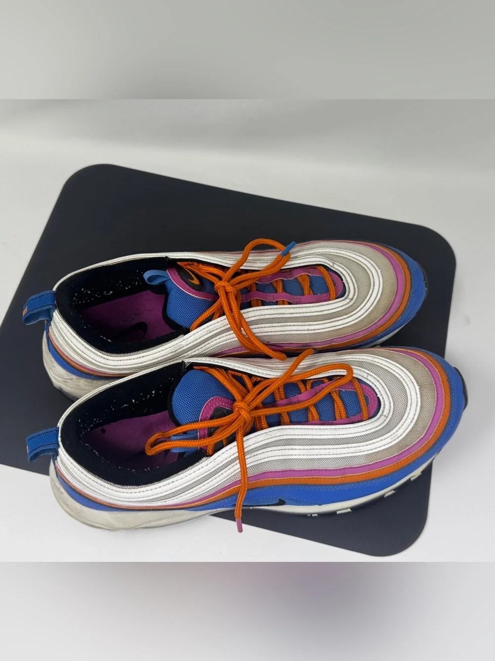 Nike Air Max 97 Active Fuchsia Running Shoes Men’s Size 12 CW6992-100